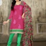 7008 Purple Chudidar Suit