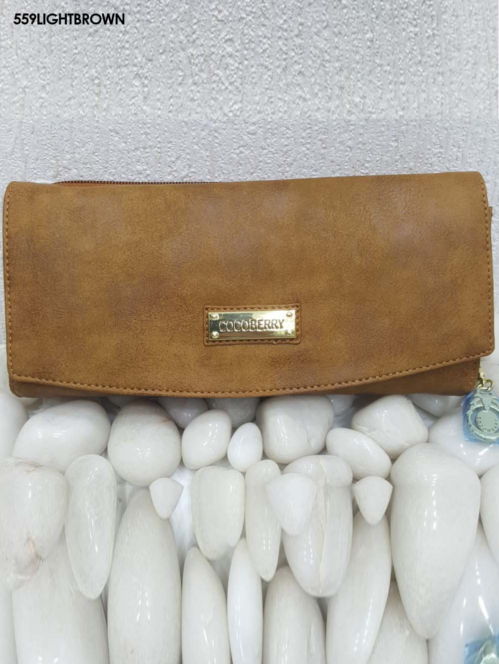 559 Light Brown Stylish Women Clutch