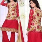 9003BLightSandyBrown and Crimson Straight Suit