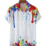 Multicolor Imagic Cotton Shirt For Men
