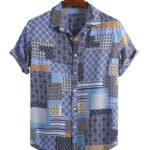 Light Purple Imagic Cotton Shirt For Men