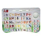 ABCD Theme Multipurpose Foldable Study Table