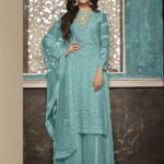 SAZIA7406C Designer Suit Collection