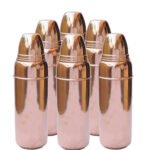 Six Plain Tharmous Copper Bottles