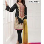 Black Designer Pakistani Suit