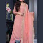 5233 Designer Straight Suit
