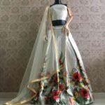 Zari Satin Lehenga Choli Collection