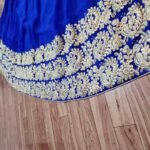 Blue Heavy Embroidered Lehenga Choli
