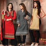 304Red Black and SandyBrown 3 in 1 Designer Suit