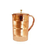 One Emboss Copper Jug