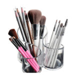 Acrylic Cosmetic Organizer Makeup Brush Holder