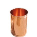One Plain Copper Glass