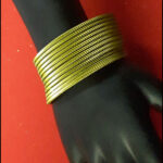 Traditional metal bangels (2.4 Size)
