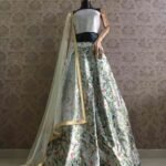 Zari Satin Lehenga Choli Collection